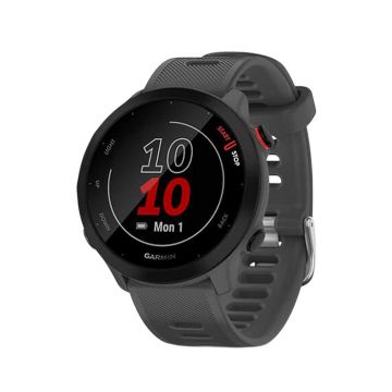 Garmin Forerunner 55 GPS Running Smart Fitness Watch - Monterra Grey | 49-GAR-010-02562013