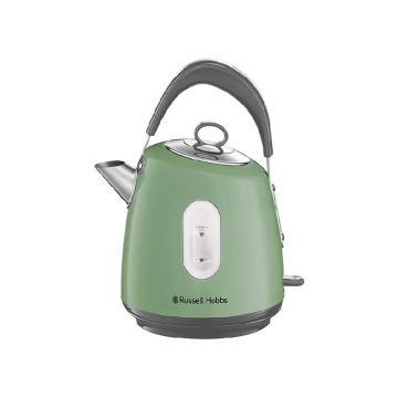 Rusesell Hobbs Stylevia Traditional Electric Kettle - Sage Green | 28134 