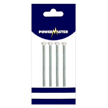 Powermaster 75mm Ext Socket Screw 4/pack