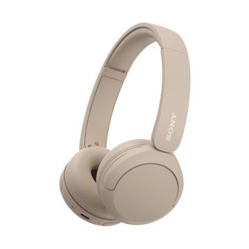 Sony WH-CH520 Over-Ear Bluetooth Wireless Headphones - Cream | WHCH520C.CE7