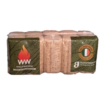 WilowWarm Wood Briquette