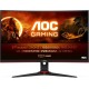 AOC G2 Series 27" 240Hz 1ms Free Sync Full HD 1080p LED Screen Curved Gaming Monitor | C27G2ZE/BK