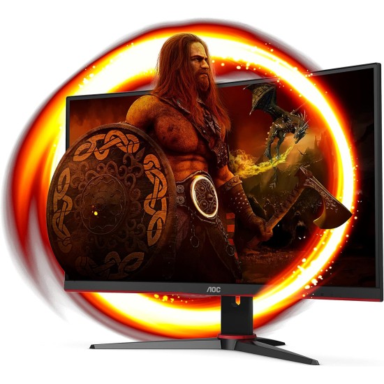 AOC G2 Series 27" 240Hz 1ms Free Sync Full HD 1080p LED Screen Curved Gaming Monitor | C27G2ZE/BK