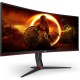 AOC G2 Series 34" 144Hz 1ms Free Sync WQHD LED Screen Curved Gaming Monitor | CU34G2X/BK