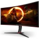 AOC G2 Series 34" 144Hz 1ms Free Sync WQHD LED Screen Curved Gaming Monitor | CU34G2X/BK