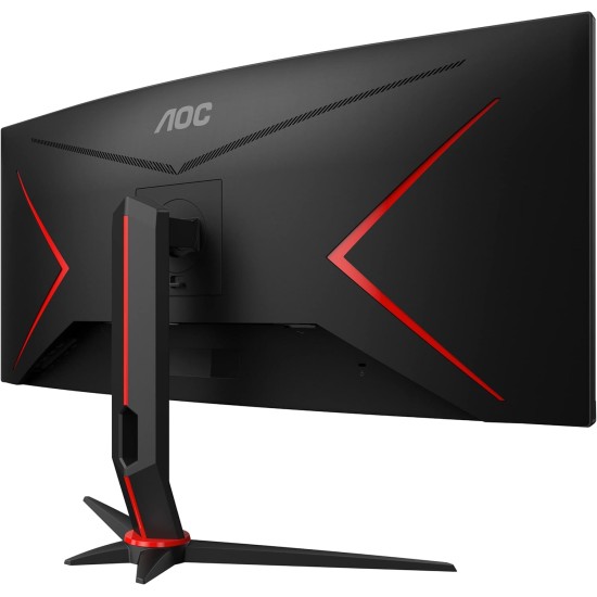 AOC G2 Series 34" 144Hz 1ms Free Sync WQHD LED Screen Curved Gaming Monitor | CU34G2X/BK