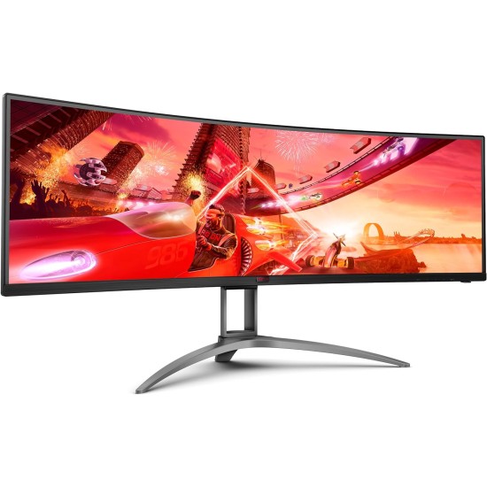 AOC AGON Series 49" 165Hz 1ms Free Sync Dual Quad HD Ultra-Wide Curved Gaming Monitor | AG493UCX2