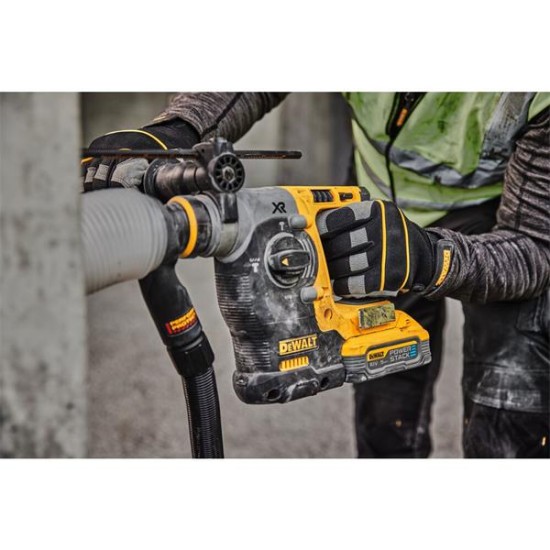 DeWalt 18v XR Powerstack Brushless SDS-Plus Hammer Drill, 24mm, 2 x 5.0Ah Batteries | DCH273H2T