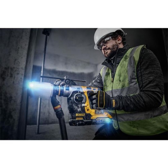 DeWalt 18v XR Powerstack Brushless SDS-Plus Hammer Drill, 24mm, 2 x 5.0Ah Batteries | DCH273H2T