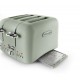 DELONGHI Argento 4 Slice Toaster GREEN | CT04.GR