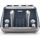 DE'LONGHI Icona Capitals 4-Slice Toaster BLUE | CTOC4003.BL