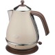 DELONGHI 1.7L Icona Vintage Kettle CREAM | KBOV3001BG