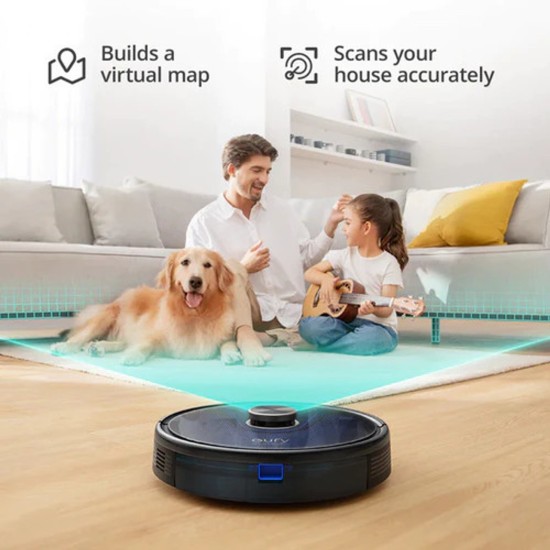 Eufy L35 Hybrid Robovac Robot Vacuum Cleaner with Mop and LIDAR Navigation | T2194K11