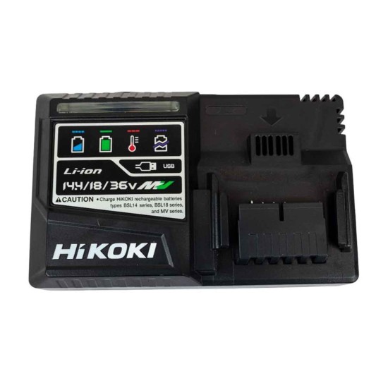 Hikoki 18v Starter Pack C/W 2 x BSL1850 5.0Ah Batteries & Rapid Charging Kit | UC18YSL3/JGZ