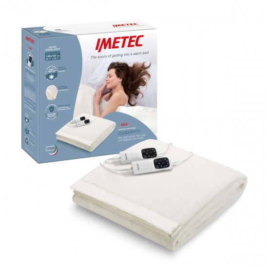 Imetec Adapto Double Dual Heated Bed Electric Over Blanket | 16754