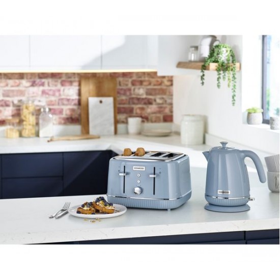 KENWOOD Elegancy 4-Slice Toaster BLUE | TFP10.A0BG