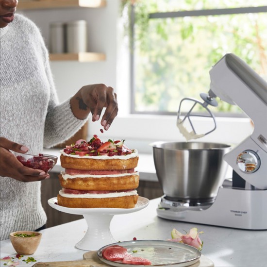 KENWOOD Titanium Chef Baker Stand Mixer | KVC65.001WH