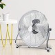 Kingavon 12" Oscillating Cooling Metal Floor Fan | BB-FA121