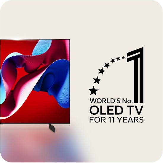 LG 48" C4 OLED 4K Ultra HD HDR AI Smart TV 2024 | OLED48C44LA