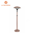 La Hacienda Outdoor Adjustable Copper Standing Electric Patio Garden Heater with Head Tilt | 69568