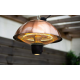 La Hacienda Outdoor Hanging Mushroom Copper Heater with LED Light | 69565