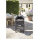 La Hacienda Steel Outdoor Multi Purpose Pizza Barbecue BBQ Grill Oven | 56107