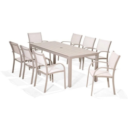 Lifestyle Garden Morella 8 Seater Rectangle Outdoor Garden Dining Set