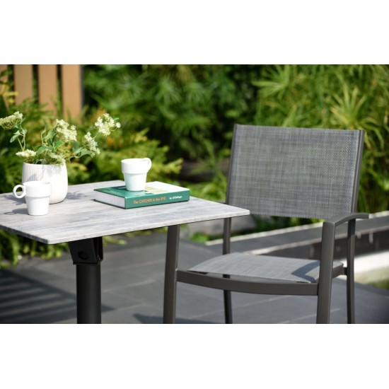 Lifestyle Garden Solana 2 Seater Outdoor Garden Bistro Gyro Dining Set