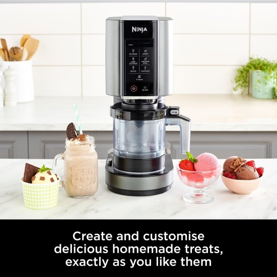 NINJA Creami 7-in-1 Ice Cream & Frozen Dessert Treat Maker | NC300UK