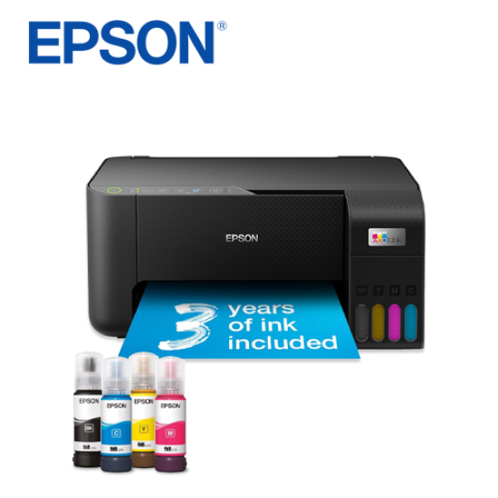 EPSON EcoTank A4 Multifunction Print Scan Copy Wi-Fi Inkjet Ink Tank Printer | ET-2860