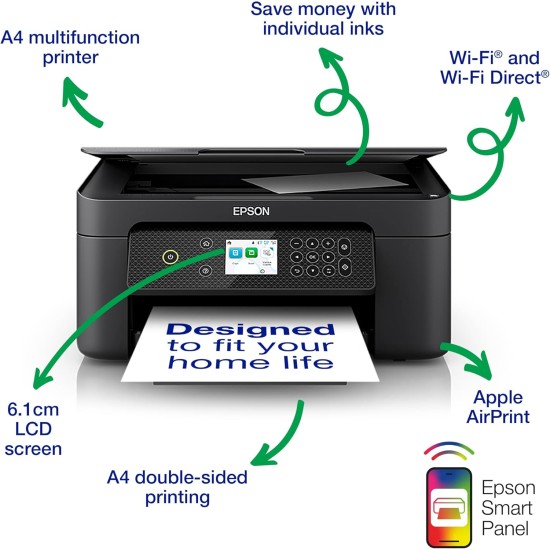 EPSON Expression XP-4200 All-in-One Multifunction Home Inkjet Printer | C11CK65401