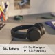 Sony WH-CH520 On-Ear Wireless Bluetooth Headphones | Black