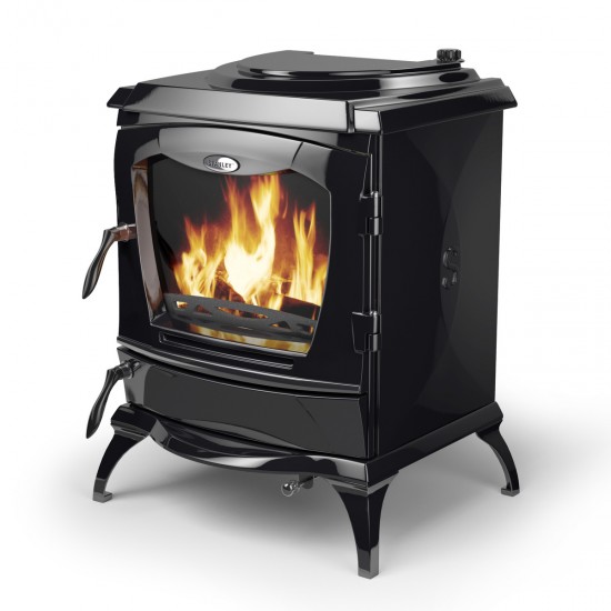 STANLEY Lismore ECO Stove Non-Boiler BLACK ENAMEL | LISFNBECBV