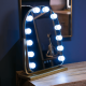 Tara Lane Hollywood Bulb Arch Vanity Gold Mirror 40 x 30cm | TL6591