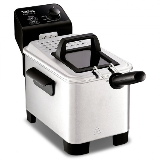 TEFAL Easy Pro Semi Professional 2100W 3L Deep Fat Fryer STAINLESS STEEL | FR333040