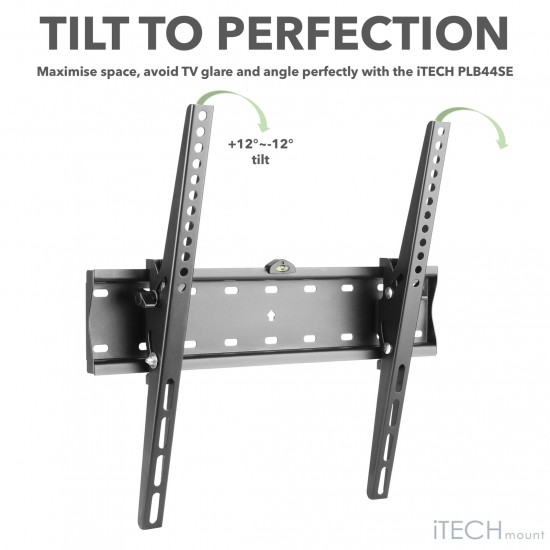 ITECH Wall Bracket Tilt For TV's 32-55" 40Kgs | PLB44SEB