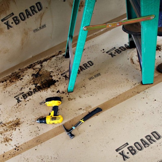 X- Board Painter Decorator Builder Floor Protection Board (890 x 30m) 27m2