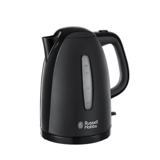 Russell Hobbs Textures Black Plastic Kettle | 21271