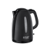 Russell Hobbs Textures Black Plastic Kettle | 21271