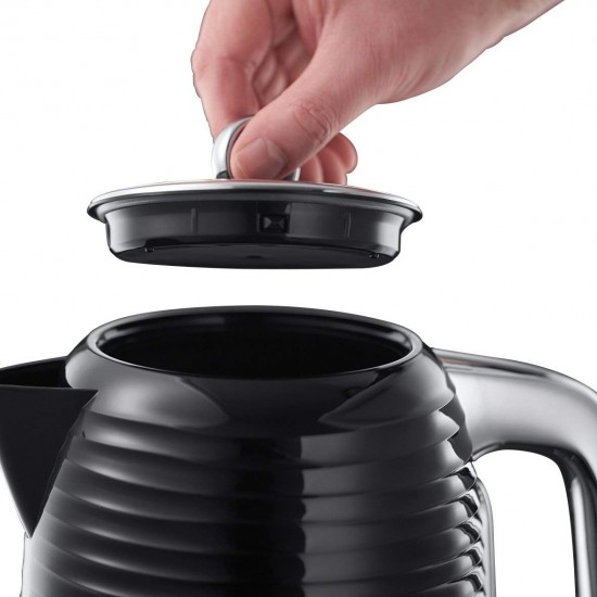 Russell Hobbs Inspire Black Kettle | 24361