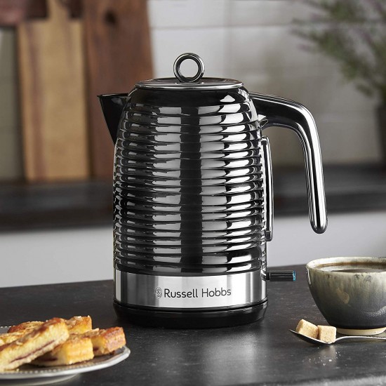 Russell Hobbs Inspire Black Kettle | 24361