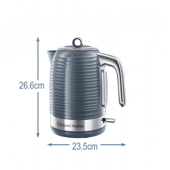 Russell Hobbs Inspire Grey Kettle | 24363