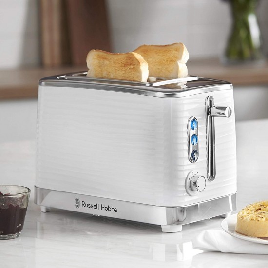 Russell Hobbs Inspire 2 Slice Toaster White | 24370 