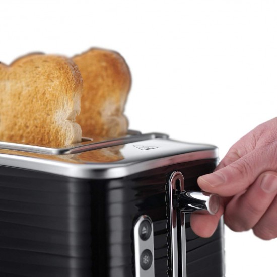 Russell Hobbs Inspire Black 2 Slice Toaster | 24371