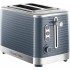 Russell Hobbs Inspire Grey 2 Slice Toaster | 24373