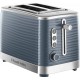 Russell Hobbs Inspire Grey 2 Slice Toaster | 24373