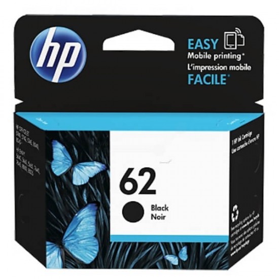 HP 62 Black Ink Cartridge C2P04AE