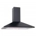 LUXAIR Delta 60cm Chimney Hood Black LA-60-STD-BLK