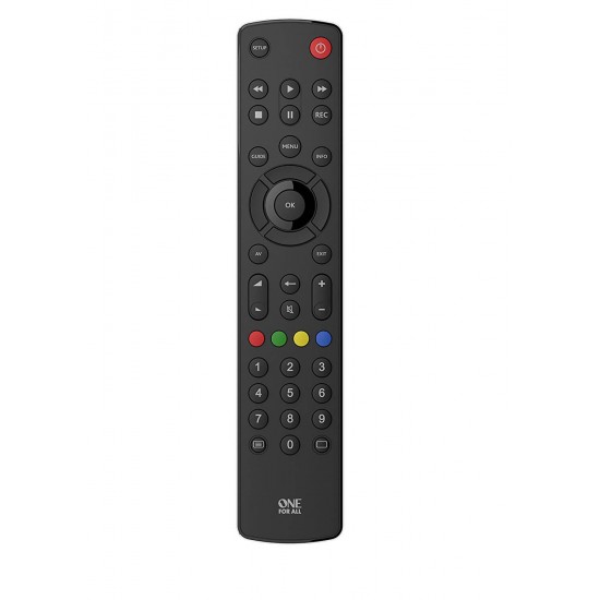 ONE FOR ALL URC1210 Contour TV Remote Control